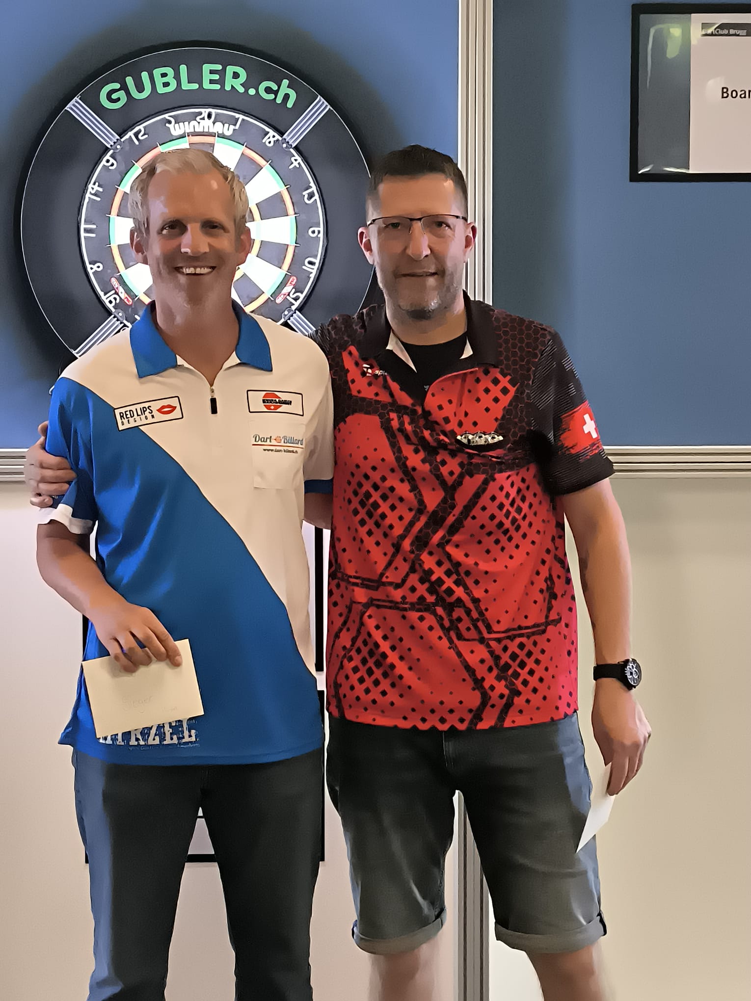 Brugg Open 2026 - Finale Open: Marcel Hirzel (Sieger) und Alex Fehlmann (Finalist)
